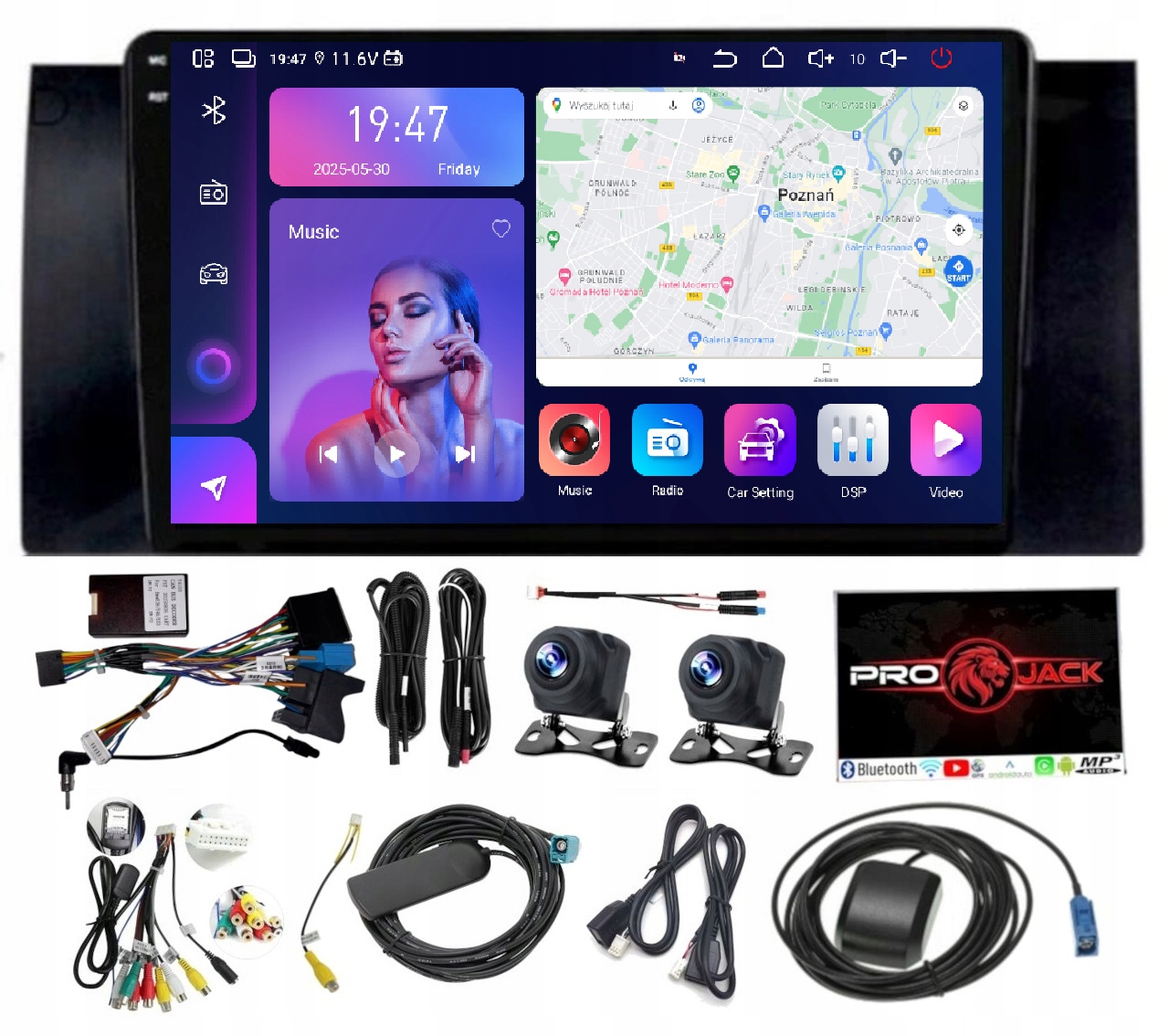 Rádio Navigácia Bmw E53 2000-2006 Carplay Android Auto 8GB 256GB Sim