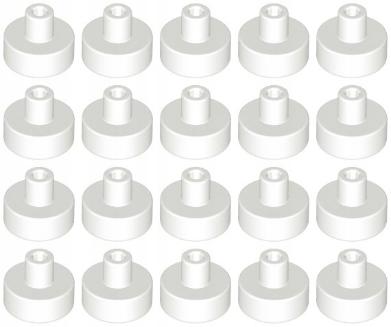 

Lego 20482 Tile 1x1 biały Nowy (5g) 20 szt