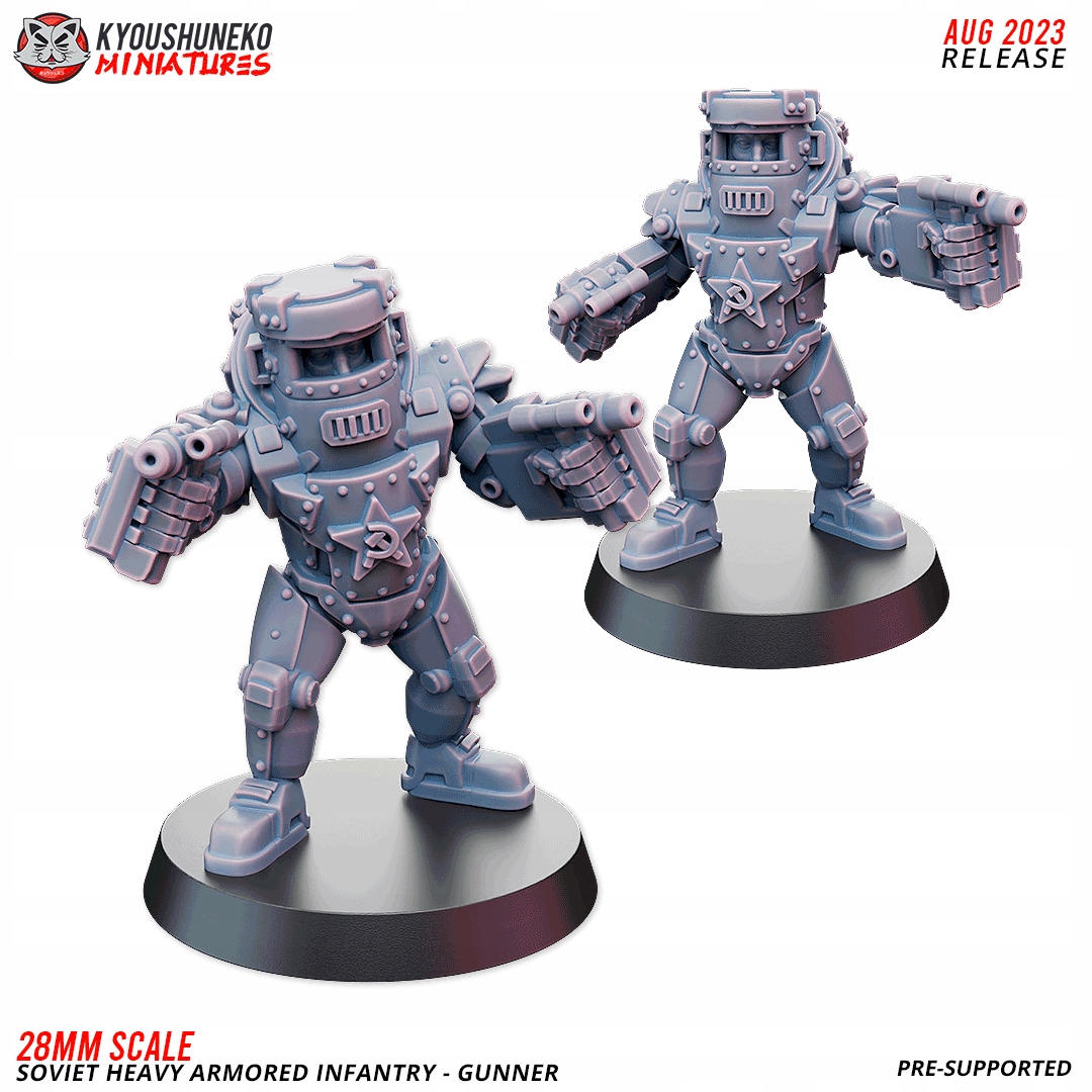 Gunner Soviet Heavy Armored Infantry Kyoushuneko M