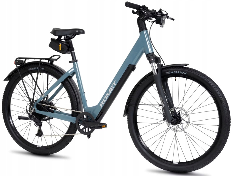 Rower elektryczny Romet E-Modeco Suv 1.0 An D U17 28 cali Szary