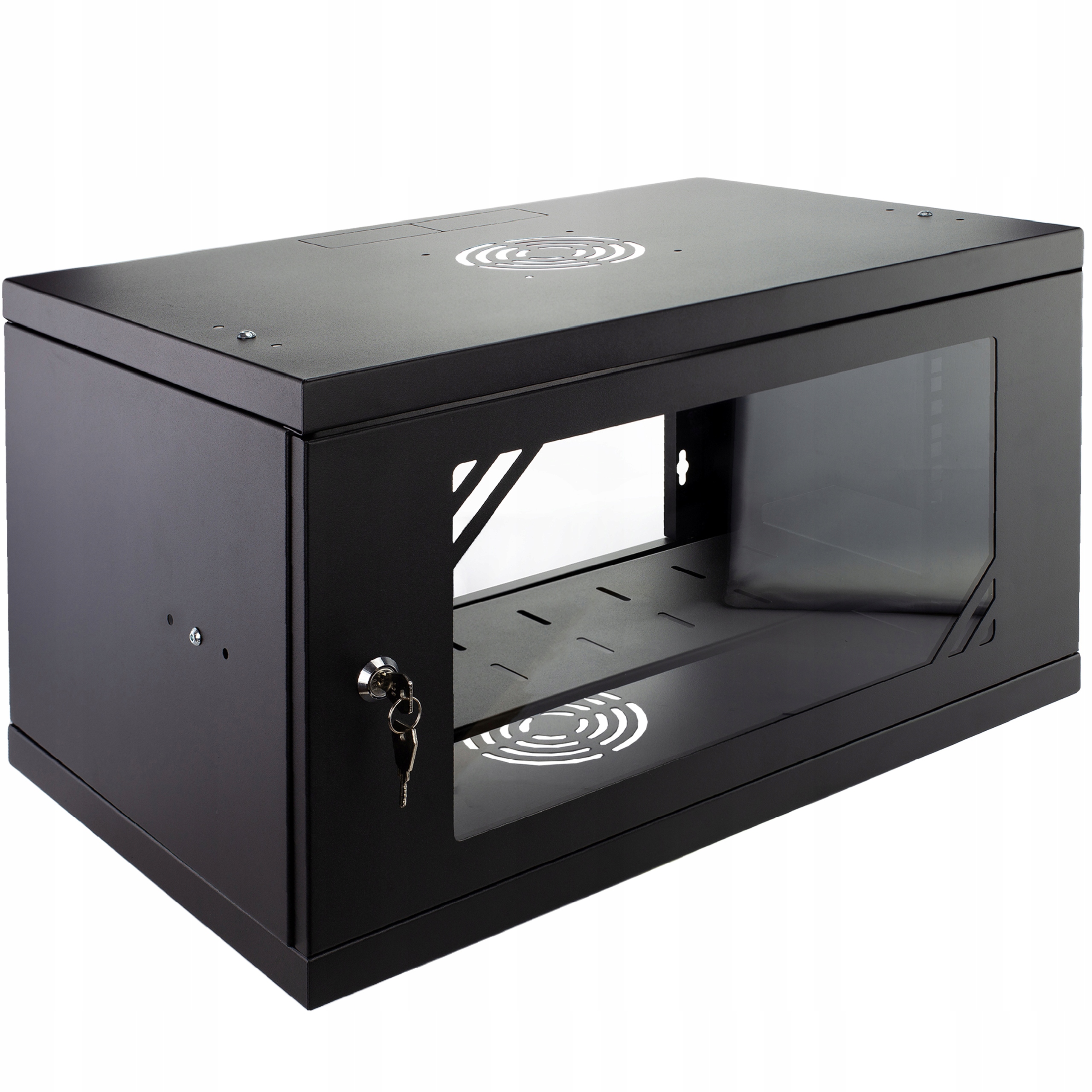 

Neku Szafa Rack wisząca 19'' 6U 350mm +półka 150mm