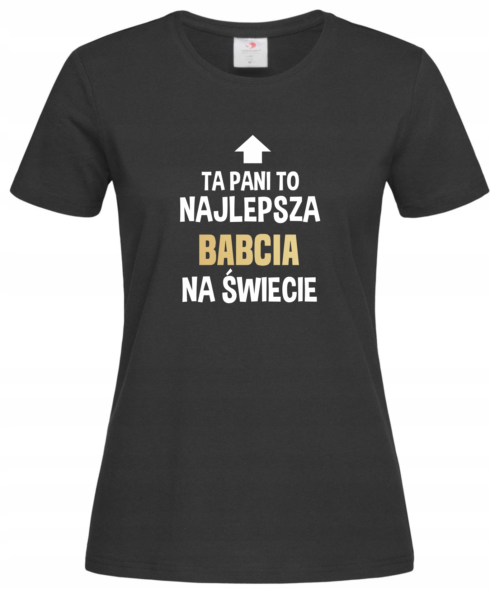 

koszulka Najlepsza Babcia z zabawnym napisem S