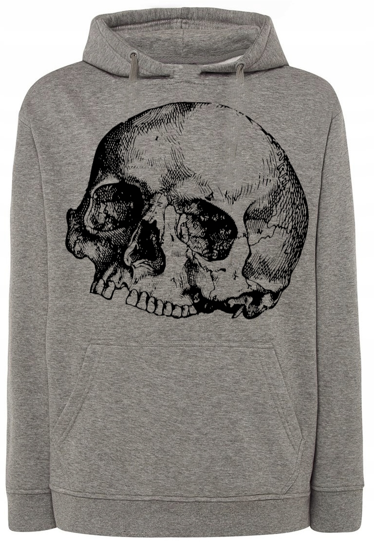 Pánská mikina s potiskem Lebka Skull r.XS