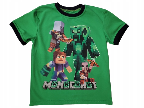 

Koszulka t-shirt bluzka rozmiar 116 Minecraft