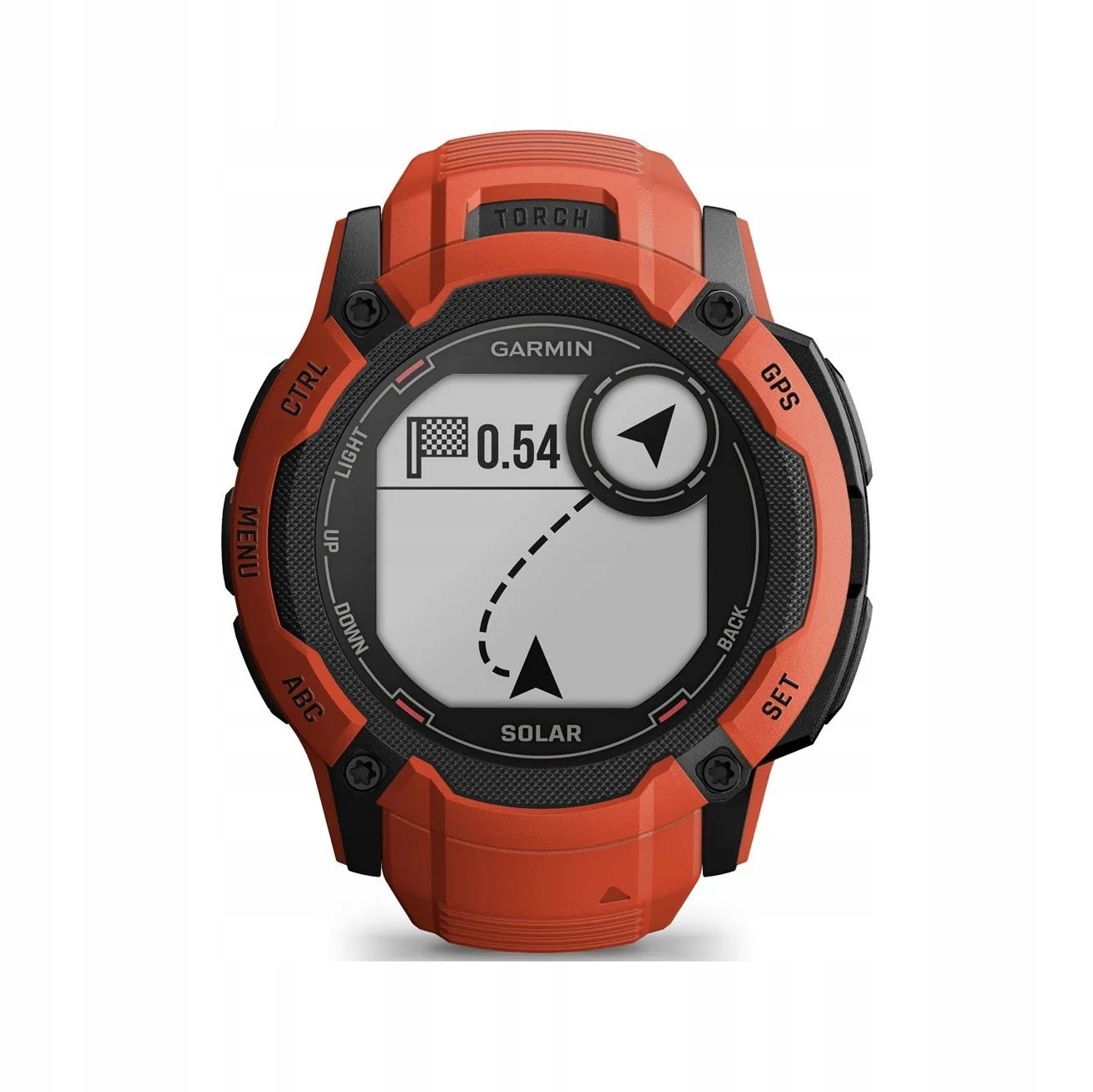 Zegarek Garmin Instinct 2X Solar czerwony