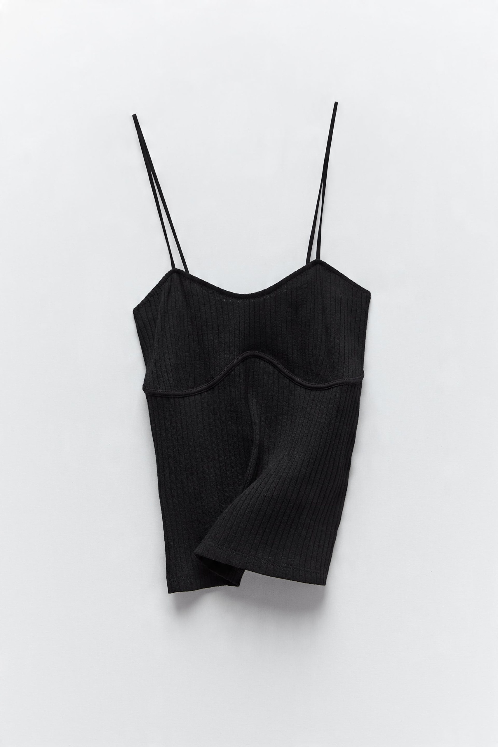 

Zara_top W Prążki Na Ramiączkach 5644701