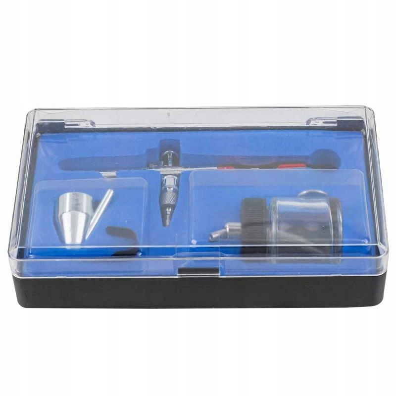 Aerograf (tryska: 0,3 mm, vyměnitelné nádoby 6 ml a 22 ml)