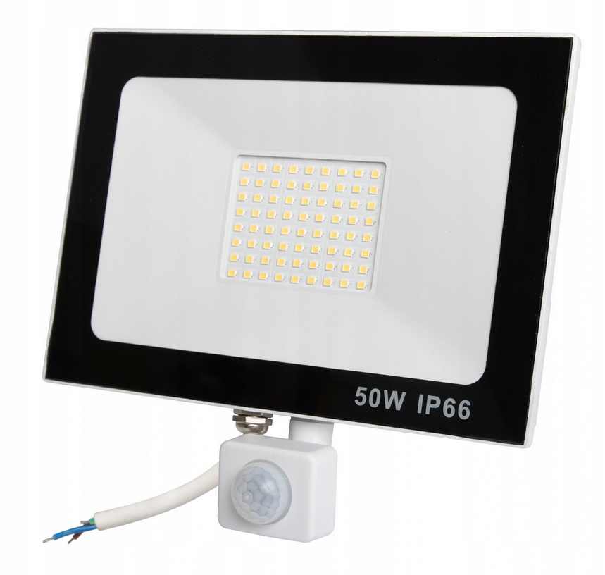 

Naświetlacz halogen Led 50W lampa z czujnik ruchu