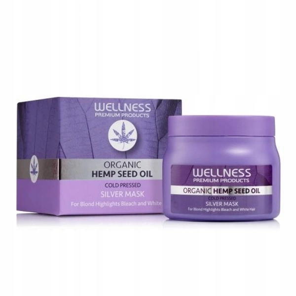 Wellness Premium Silver Maska Do Włosów Blond 500ml