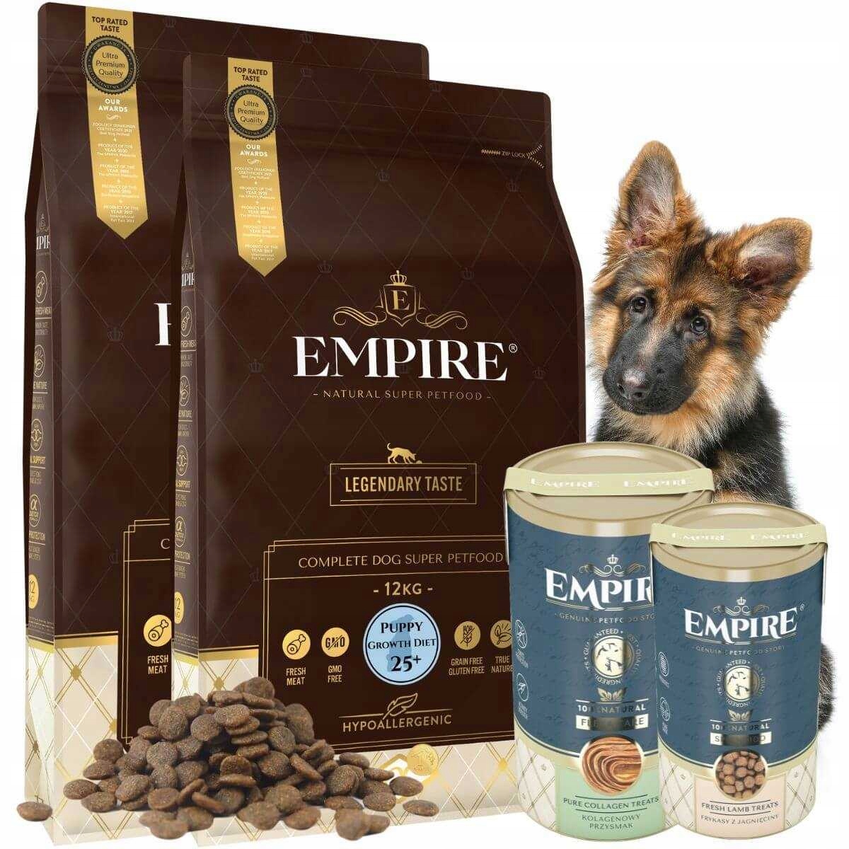 Levně Balíček pro Zdravé Klouby Ovčáček Puppy 2x12 kg 2 pochoutky