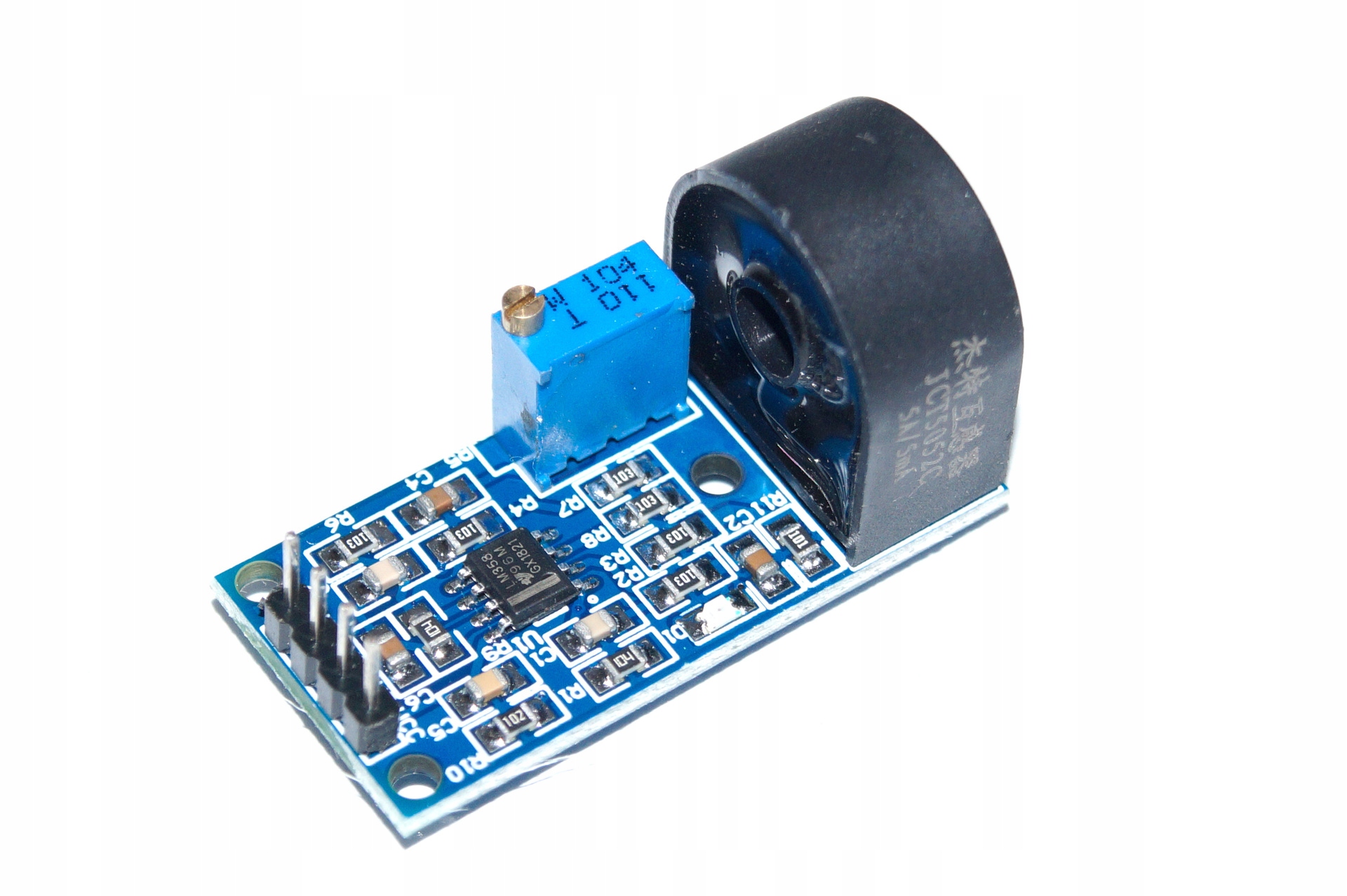 Moduł pomiaru prądu ZMCT103 LM358