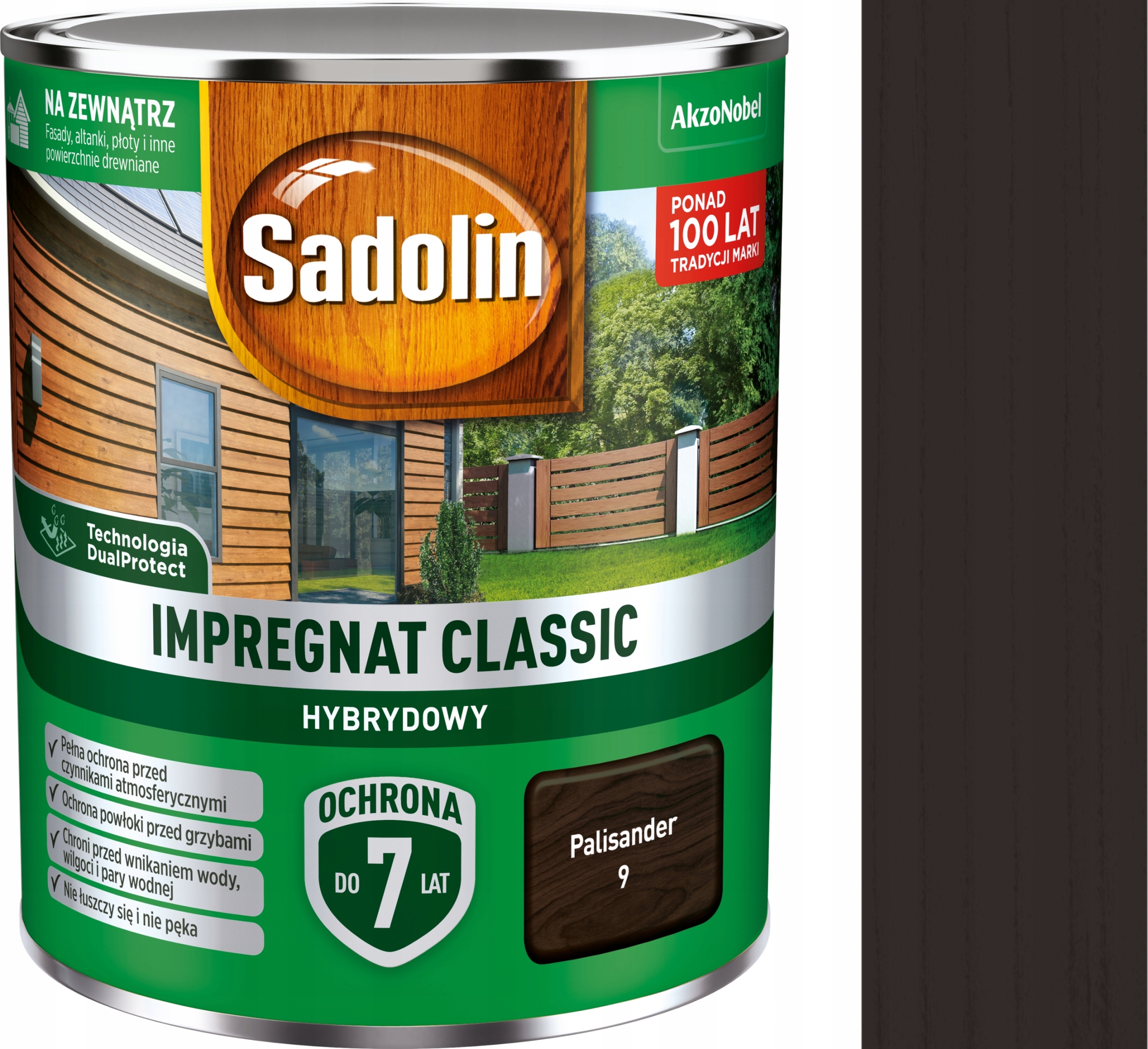 

Sadolin Classic Impregnat 0,75L Palisander