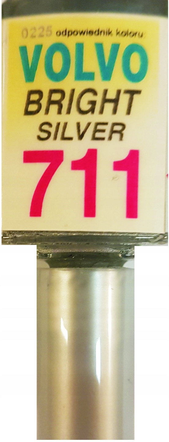 Volvo 711 Bright Silver Lakier Samochodowy Zaprawka Do Rys 10 ML Arasystem