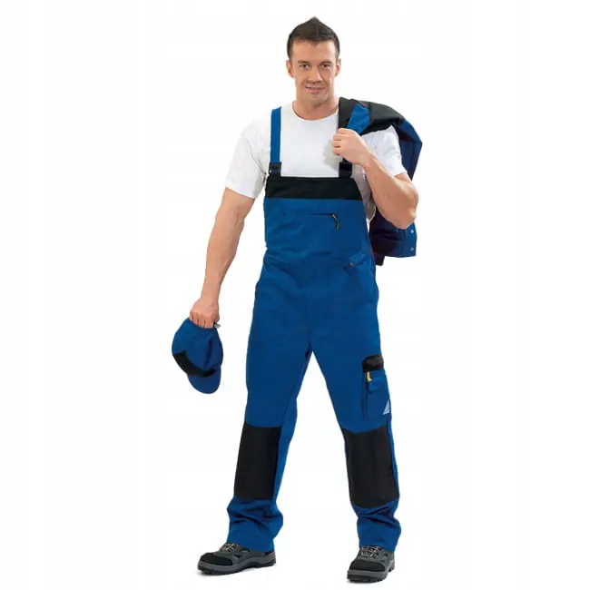 Pracovní kalhoty zahradnické Work modrá barva 48