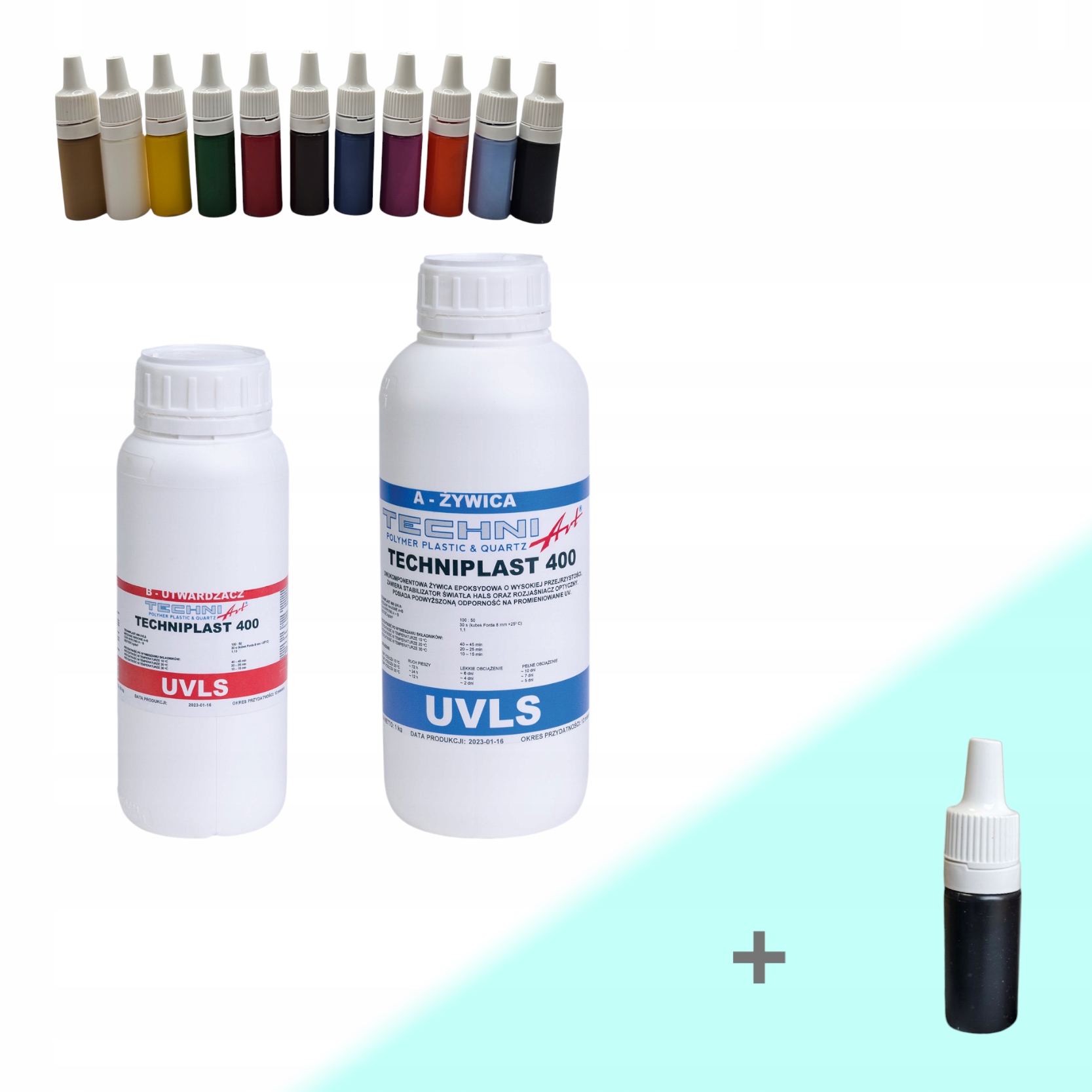 Slévárenská pryskyřice Uvls 1.5 kg barvivo Bonus