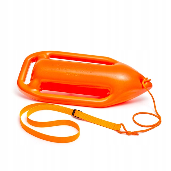 BOJKA RATOWNICZA ASEKURACYJNA BOJA DESKA DO PŁYWANIA REGULACJA PASKA BASEN