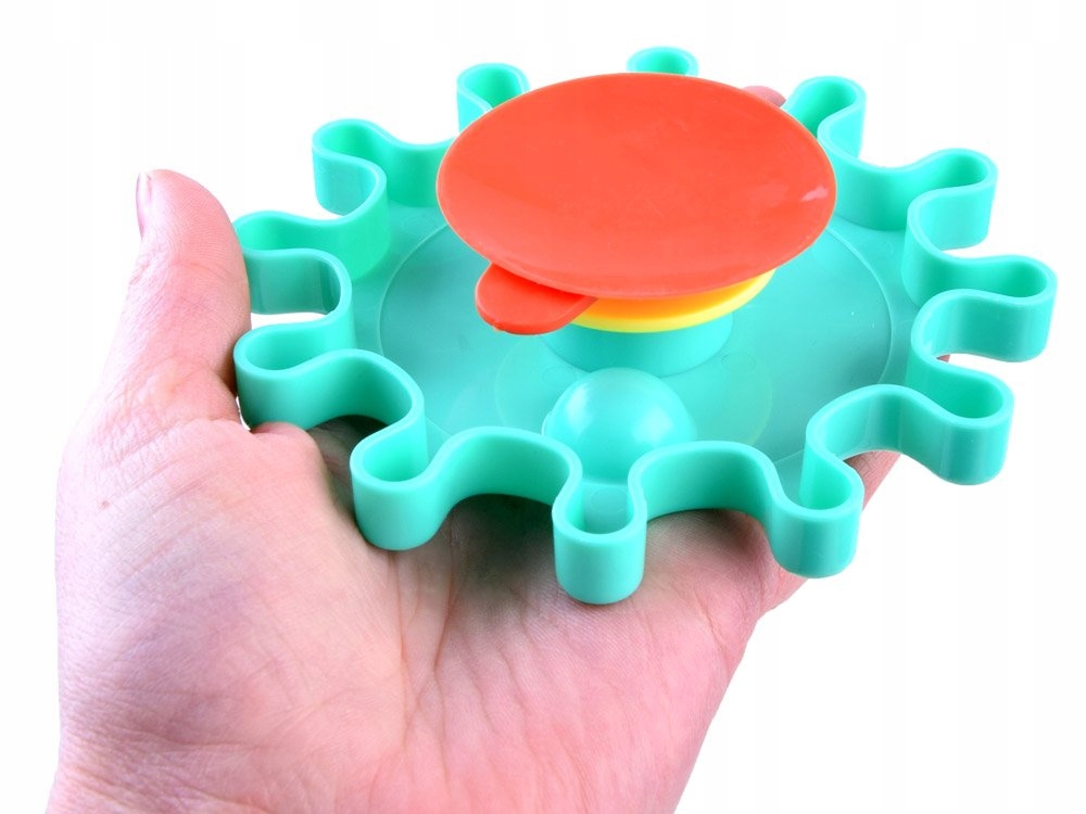 Zabawka do wody kolorowe Trybiki zębatka ZA3407 Kolor dominujący wielokolorowy