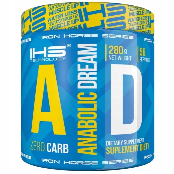 Ihs Iron Horse Anabolic Dream Stack Kreatin 280 g Jablko