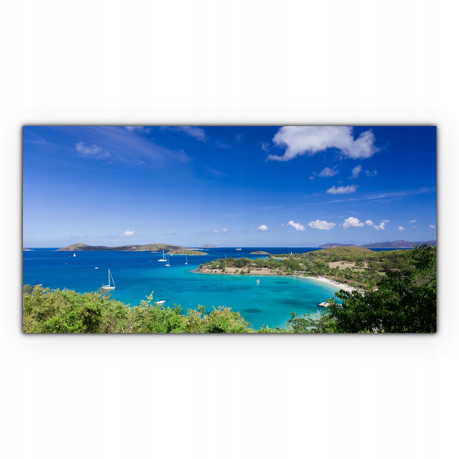 

Obraz na płótnie ścienny 140x70 Zatoka Morze Plaża