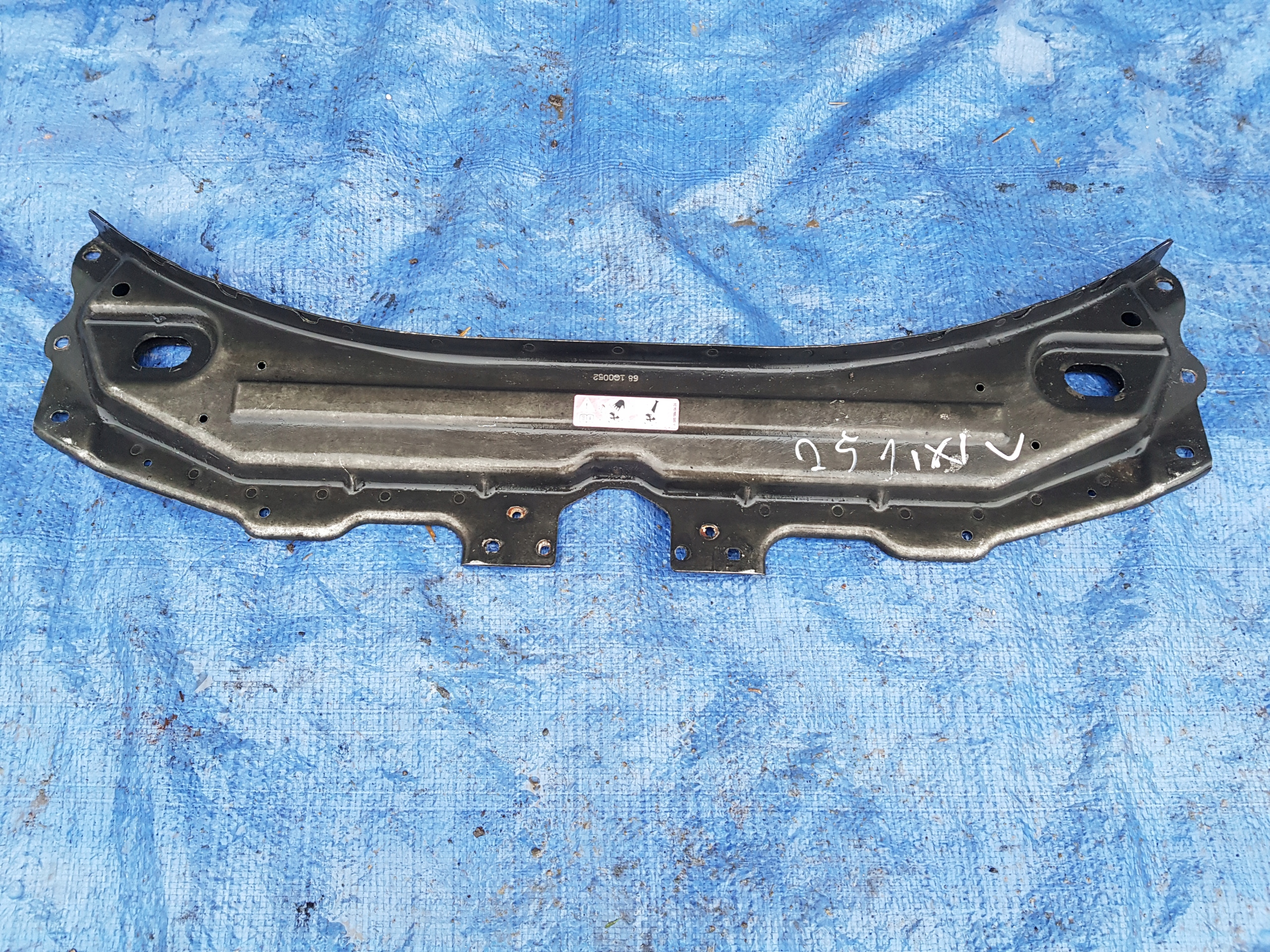 support panel for radiators upper pillar sider MERCEDES R W251