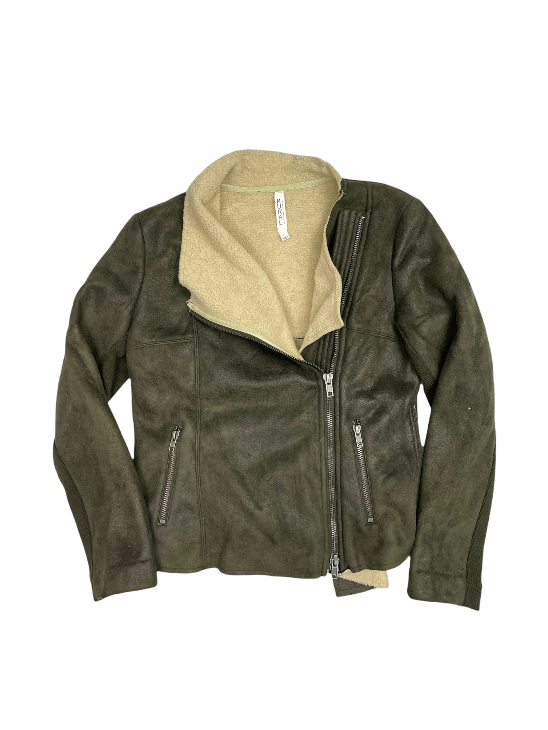 Elegantní dámská ramoneská bunda Mural L