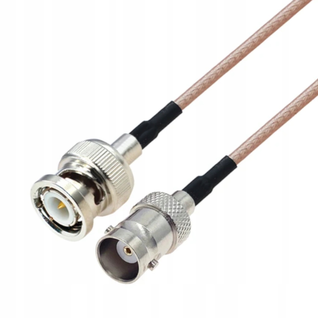 Pigtail Bnc gniazdo Bnc wtyk RG316 20cm