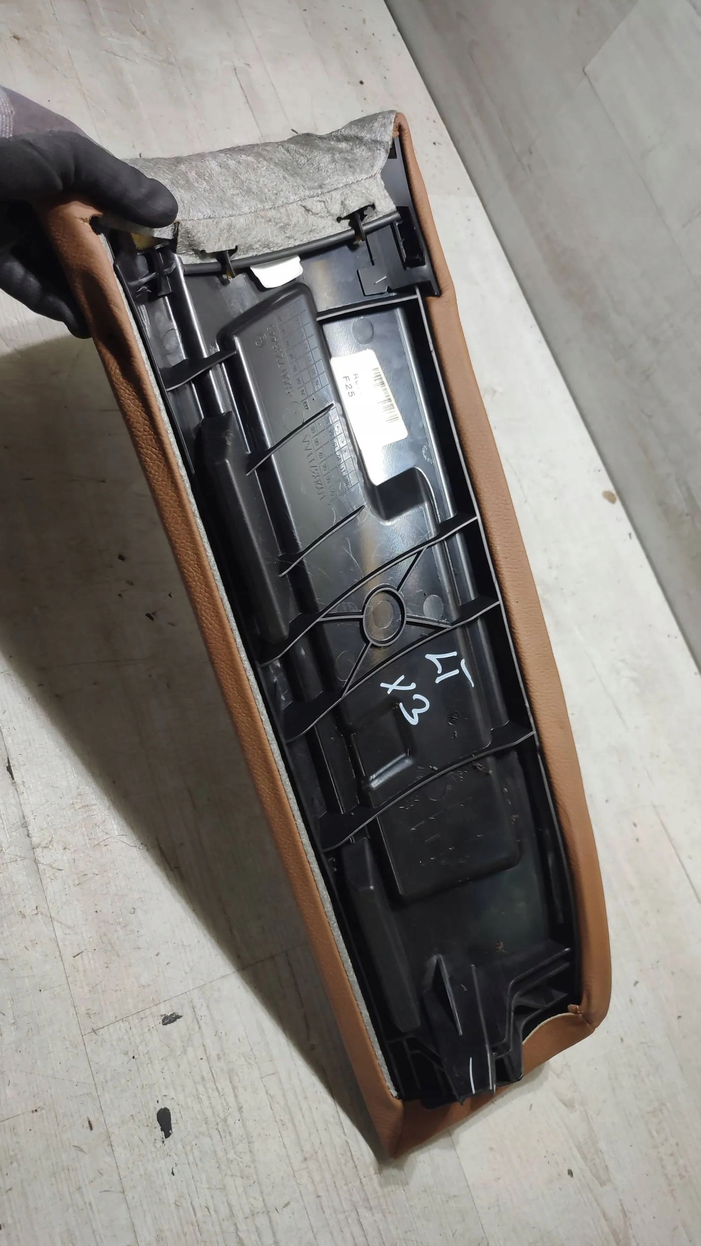 BMW X3 F25 2015 rear part side left cover kanapy