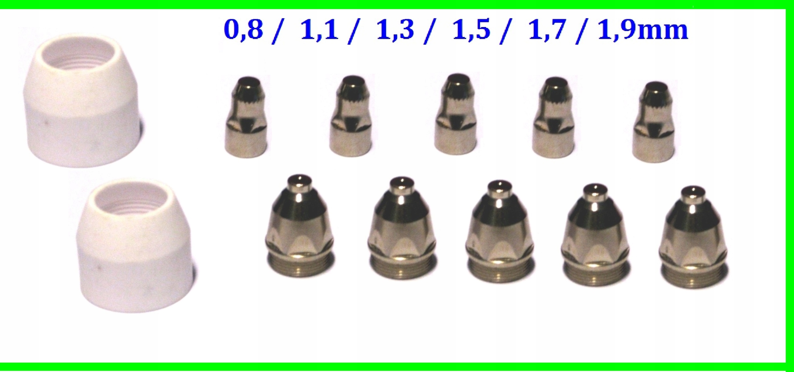 P80 DYSZA ELEKTRODA KOŃCÓWKI CZĘŚCI PLAZMY BERKERS HEFTY IDEAL STAMOS 125H