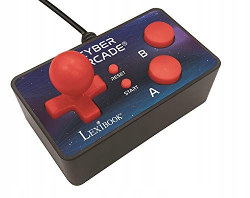 Lexibook Piece Tv Console Cyber Arcade, 200 Games, Plug N' Play Controller,
