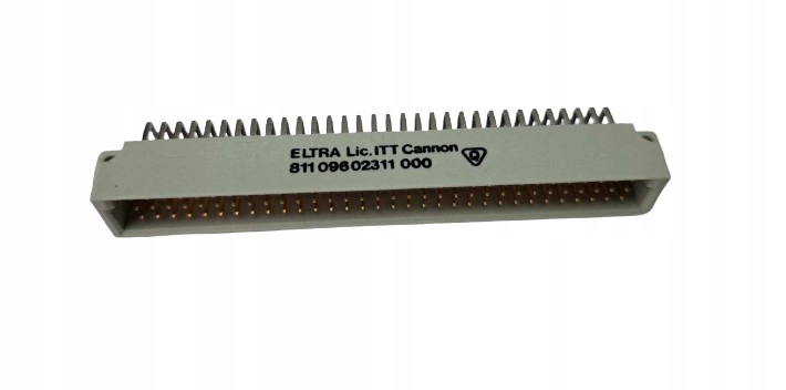Złącze 96 pinów Eltra 81109602311000 Cannon do druku kątowe