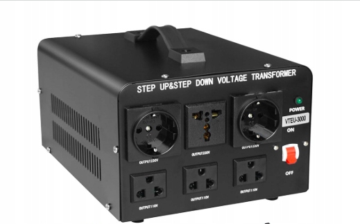 Transformátor VTEU-3000 Konventer 220 V až 110 V, 110 V až 220 V Adaptér Usa-eu