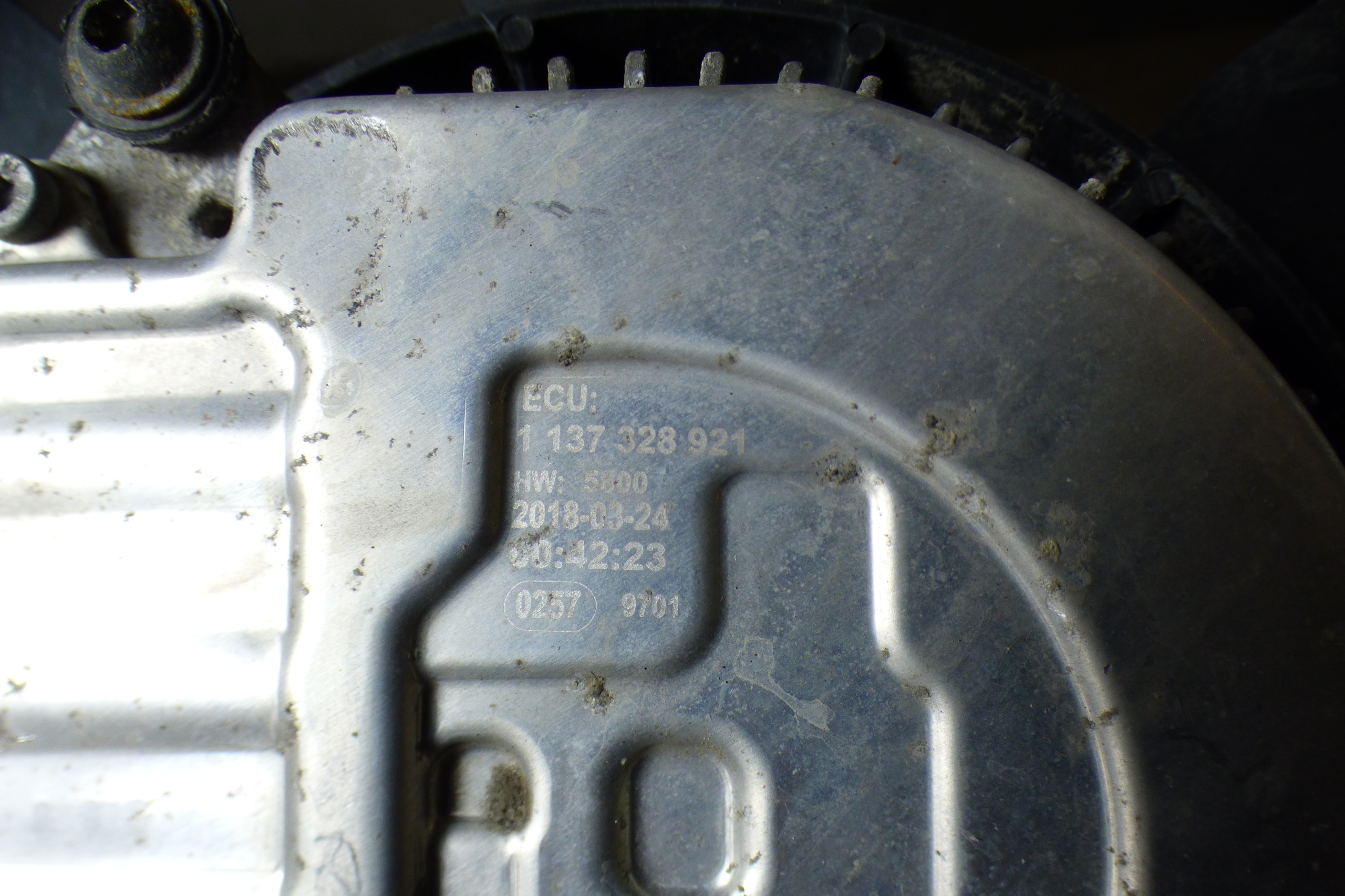 ventilátor chladiče 1137328921 OPEL ASTRA K V