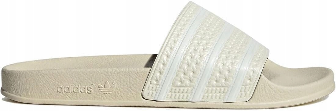 Damskie klapki Adidas Originals Slides adilette 42 kremowe na basen