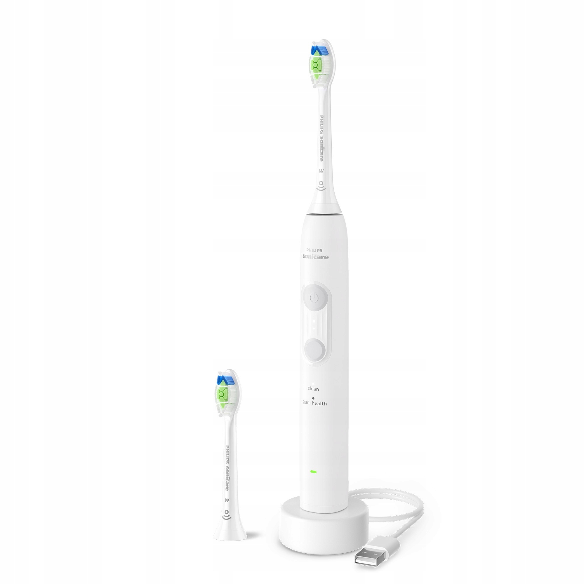 Philips Sonicare 4100 szczoteczka soniczna biała 2 końcówki HX4042/41