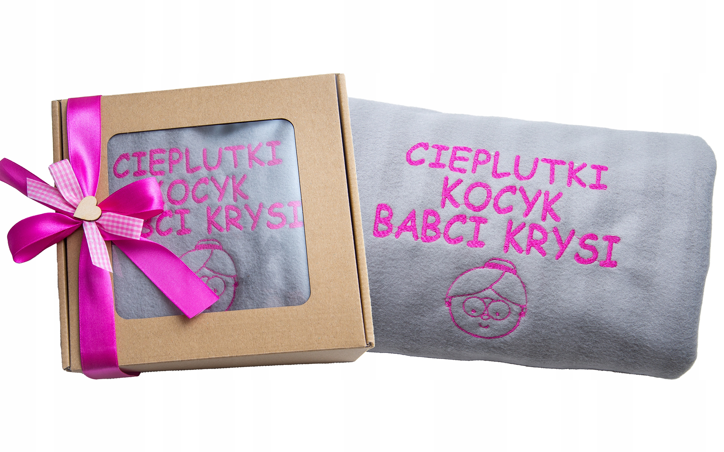 

Koc Z Haftem Na Dzień Babci I Dziadka
