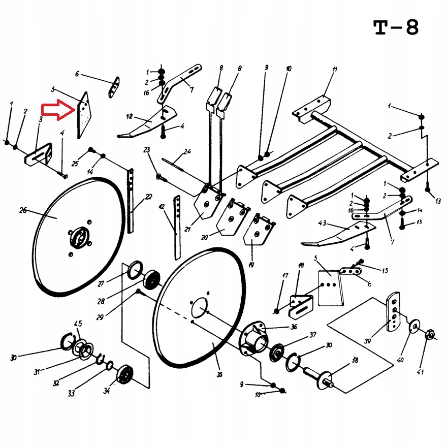 PŁYTKA ZATRZYMUJĄCA GUMOWA KOMBAJN ZIEMNIACZANY ANNA 564427024 Numer katalogowy części 564427024