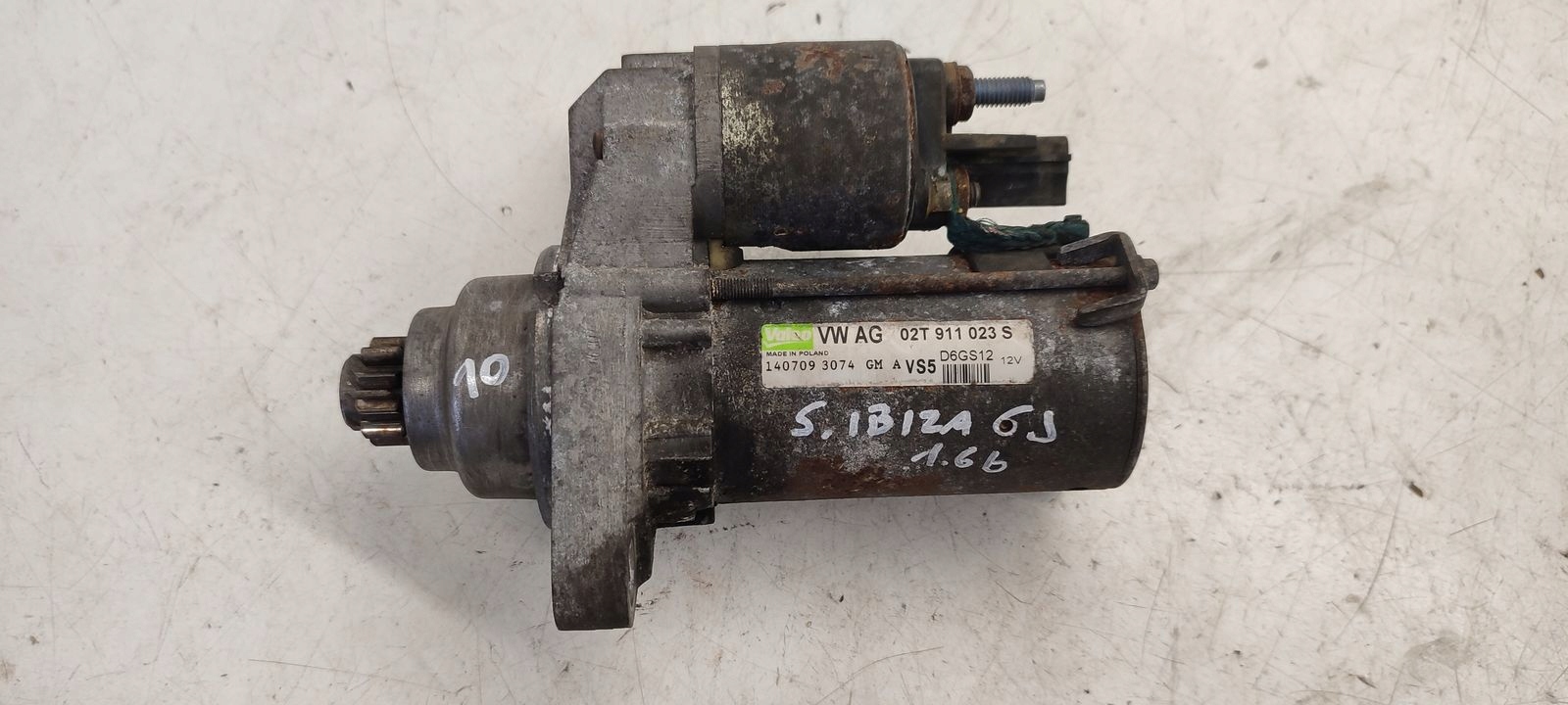 starter Seat Ibiza 6J 1,6 16V