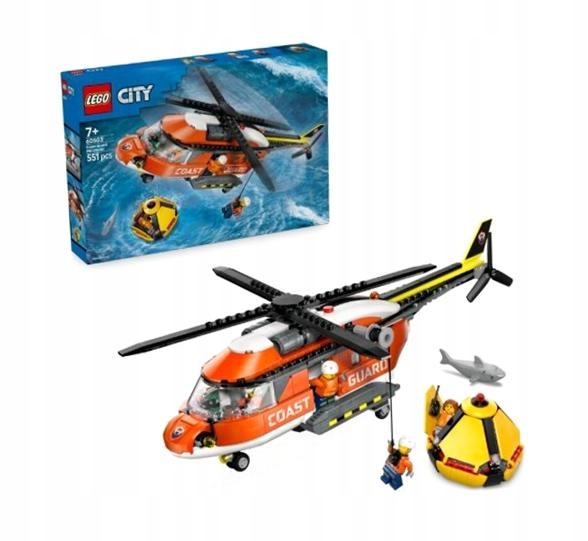 Lego(r) City 60503 Vrtulník Pobřežní Stráže