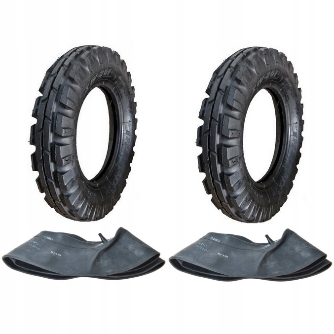 2X Predná Pneumatika Pneumatika Ursus C-360 C-330 MF3 T-25 6.00X16 8PR Pneumatiky 6-16