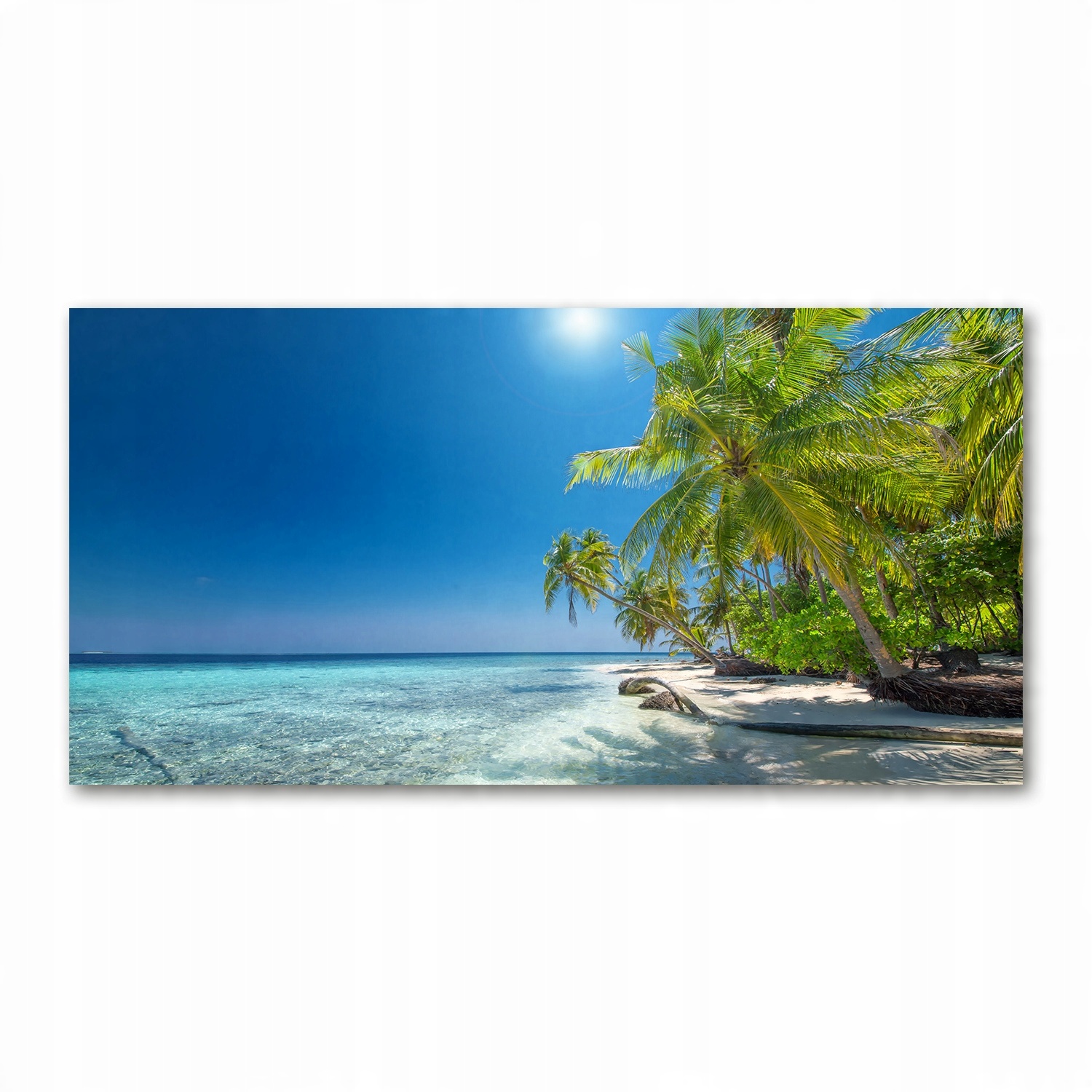 

Foto-obraz akryl Malediwy plaża zdjęcie 140x70 cm