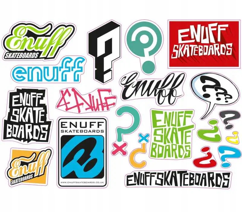 Enuff Skateboards набор наклеек