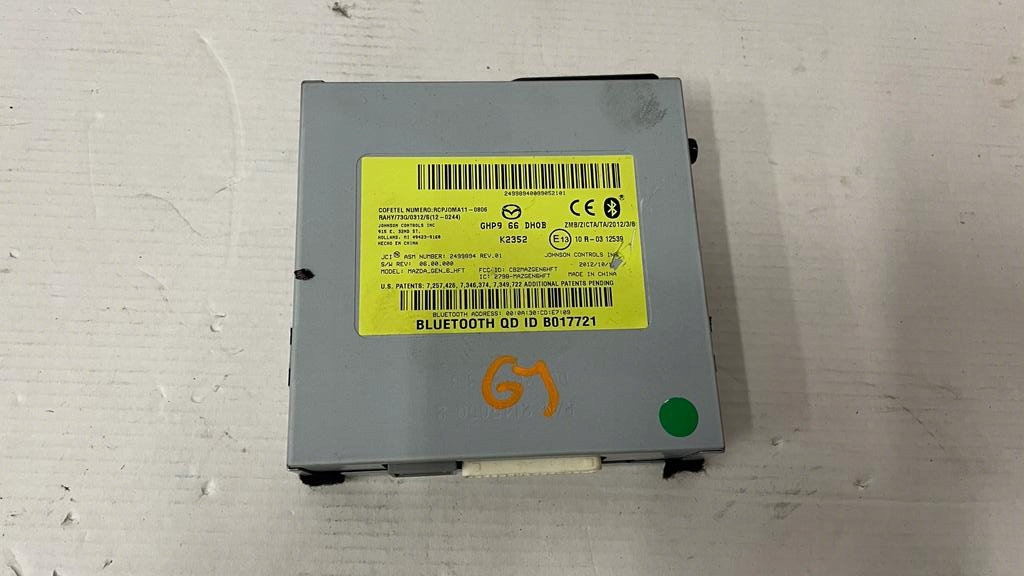MAZDA 6 GJ BLUETOOTH МОДУЛЬ GHP966DH0B