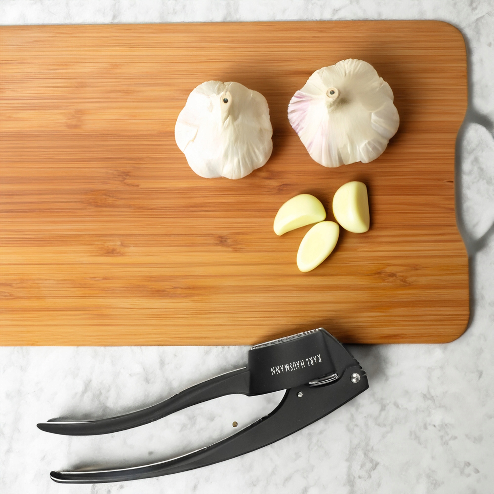 WYCISKACZ DO CZOSNKU ROZDRABNIACZ WYCISKARKA PRASKA ZGNIATACZ STALOWY CZERŃ