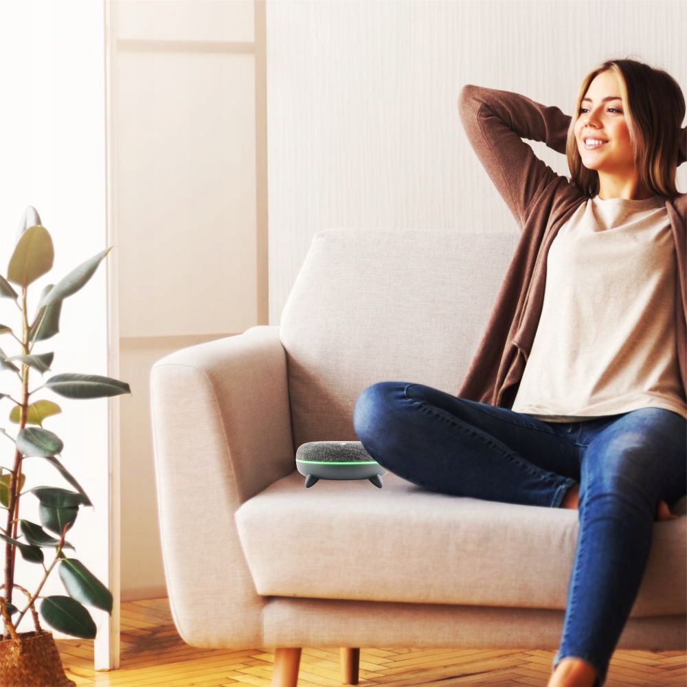 Usypiacz Szumiący Głośnik Bluetooth Szumi-Go Manta Biały Szum 7 Trybów Marka Manta