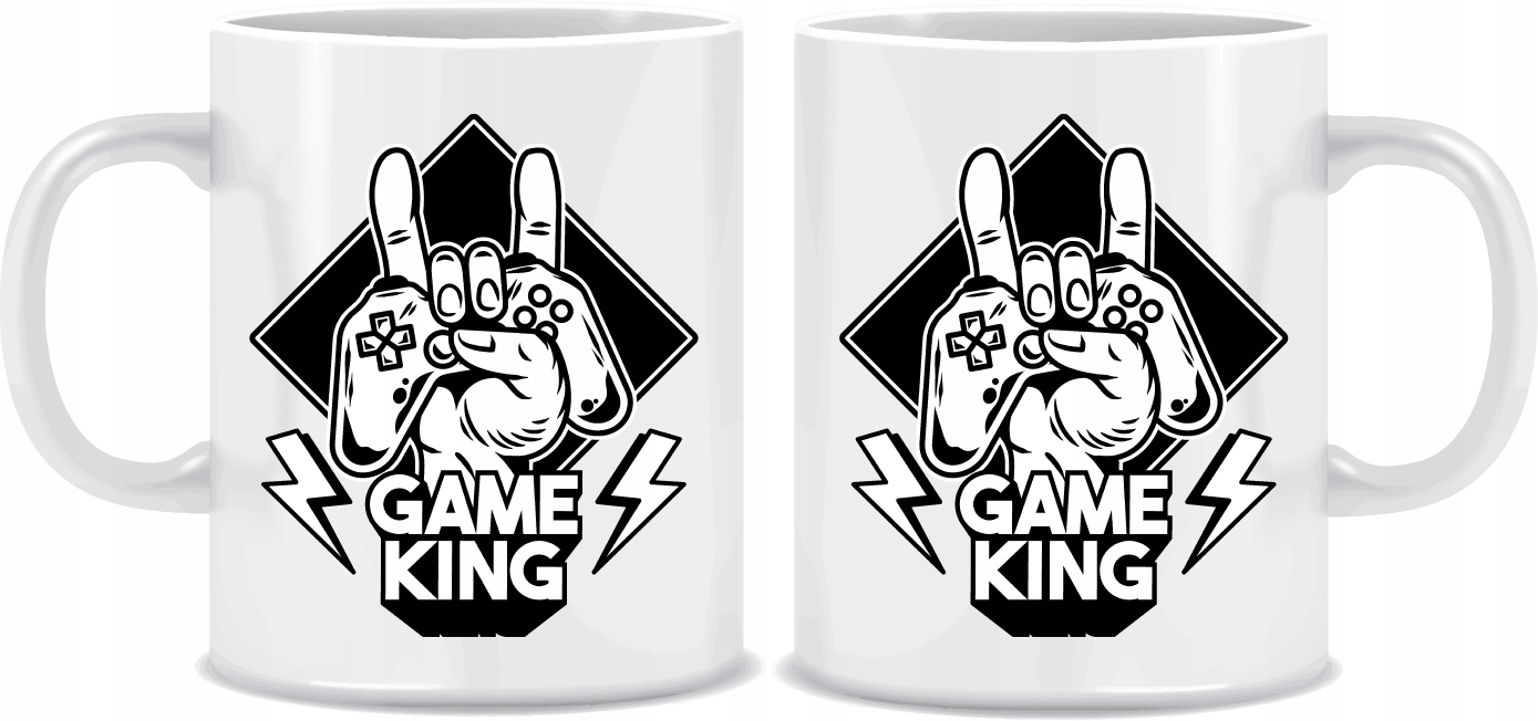 

Kubek Gracza Game King 330 ml + kartonik