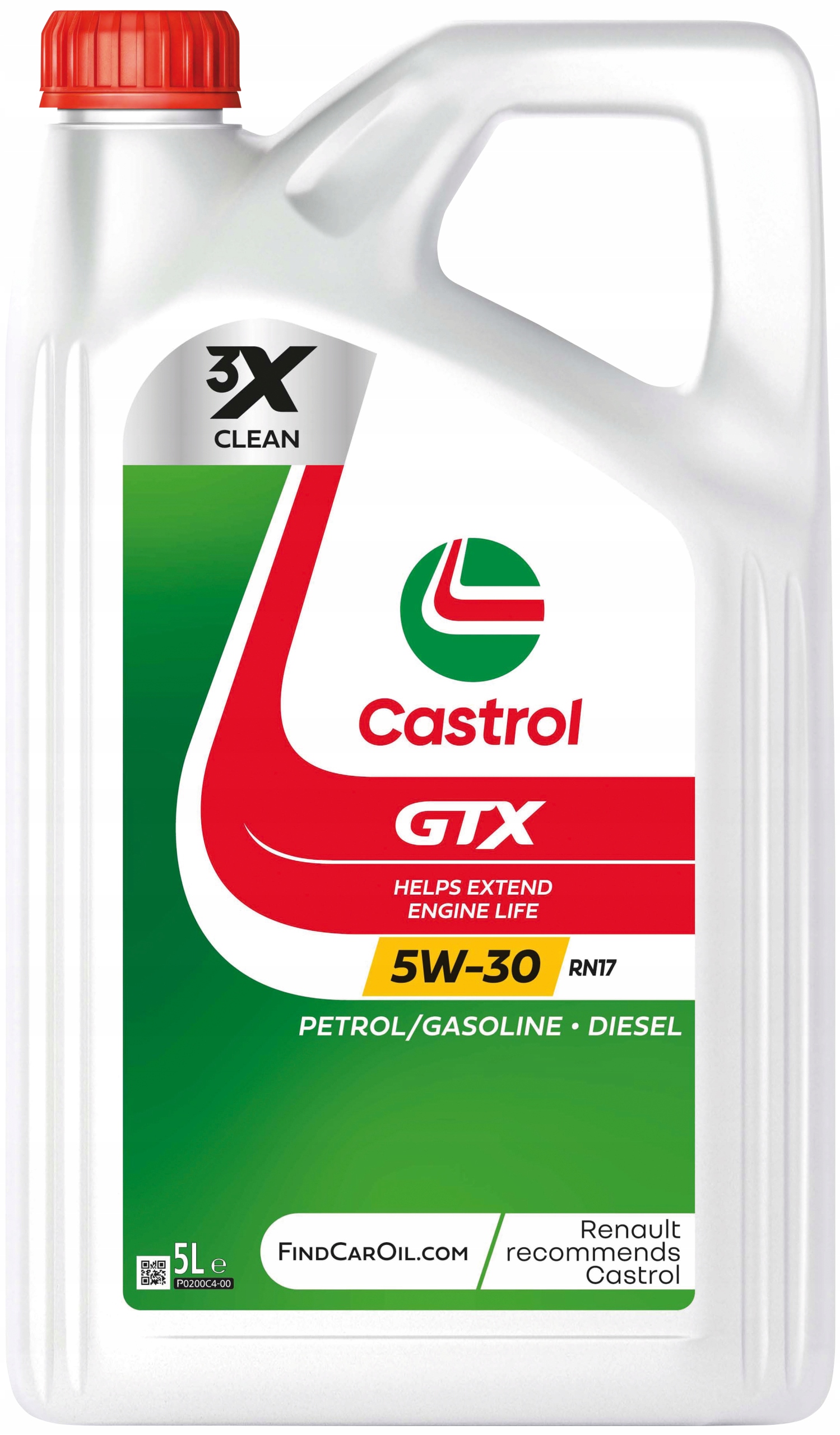 Castrol Gtx 5W30 RN17 Renault Acea C3 5L