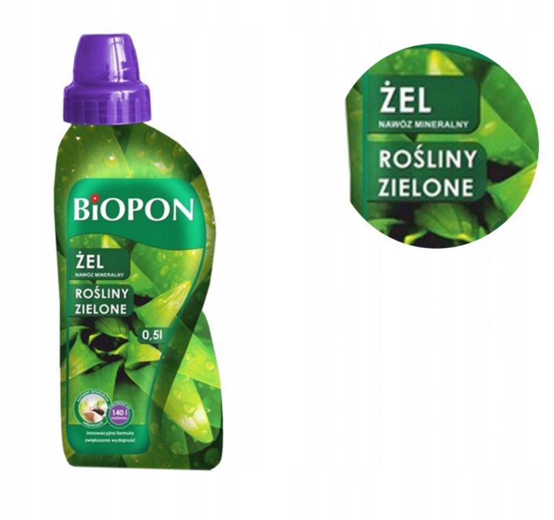 

Żel Mineralny Do Roślin Zielonych 500ml Biopon