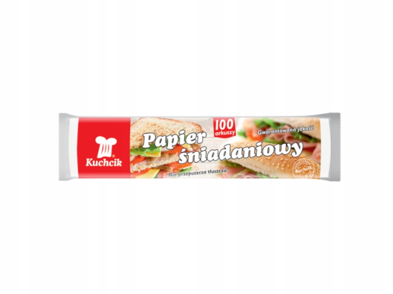

Papier Śniadaniowy 23x30 biały 100 arkuszy