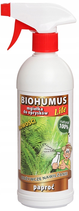 

Biohumus Life Mgiełka Odżywka Paproć 0,5L