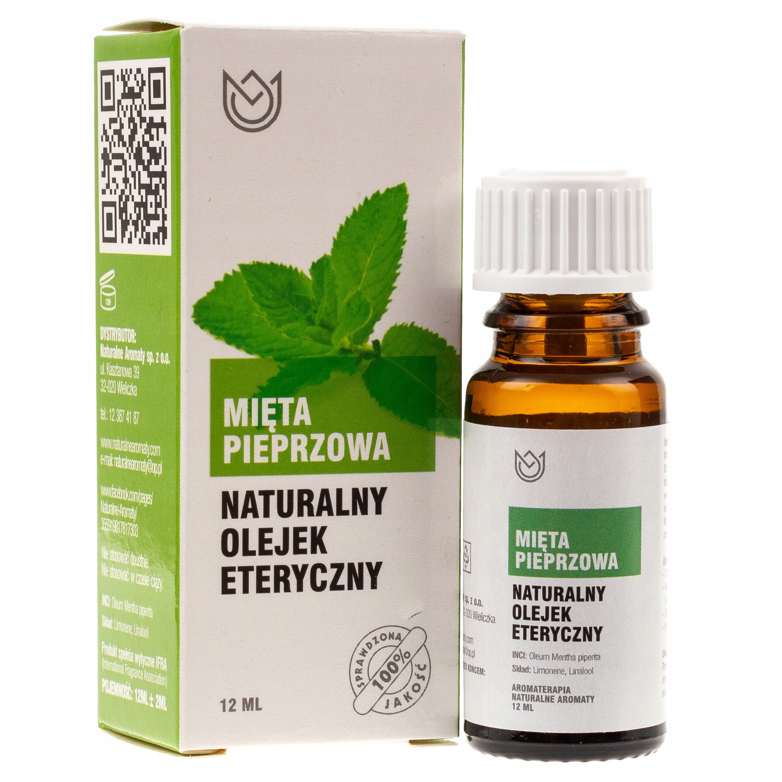 

Naturalne Aromaty Olejek Eteryczny Mięta Pieprzowa